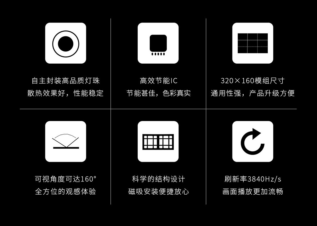 LED顯示屏單元板出現(xiàn)整片屏幕不亮、暗亮怎么解決？
